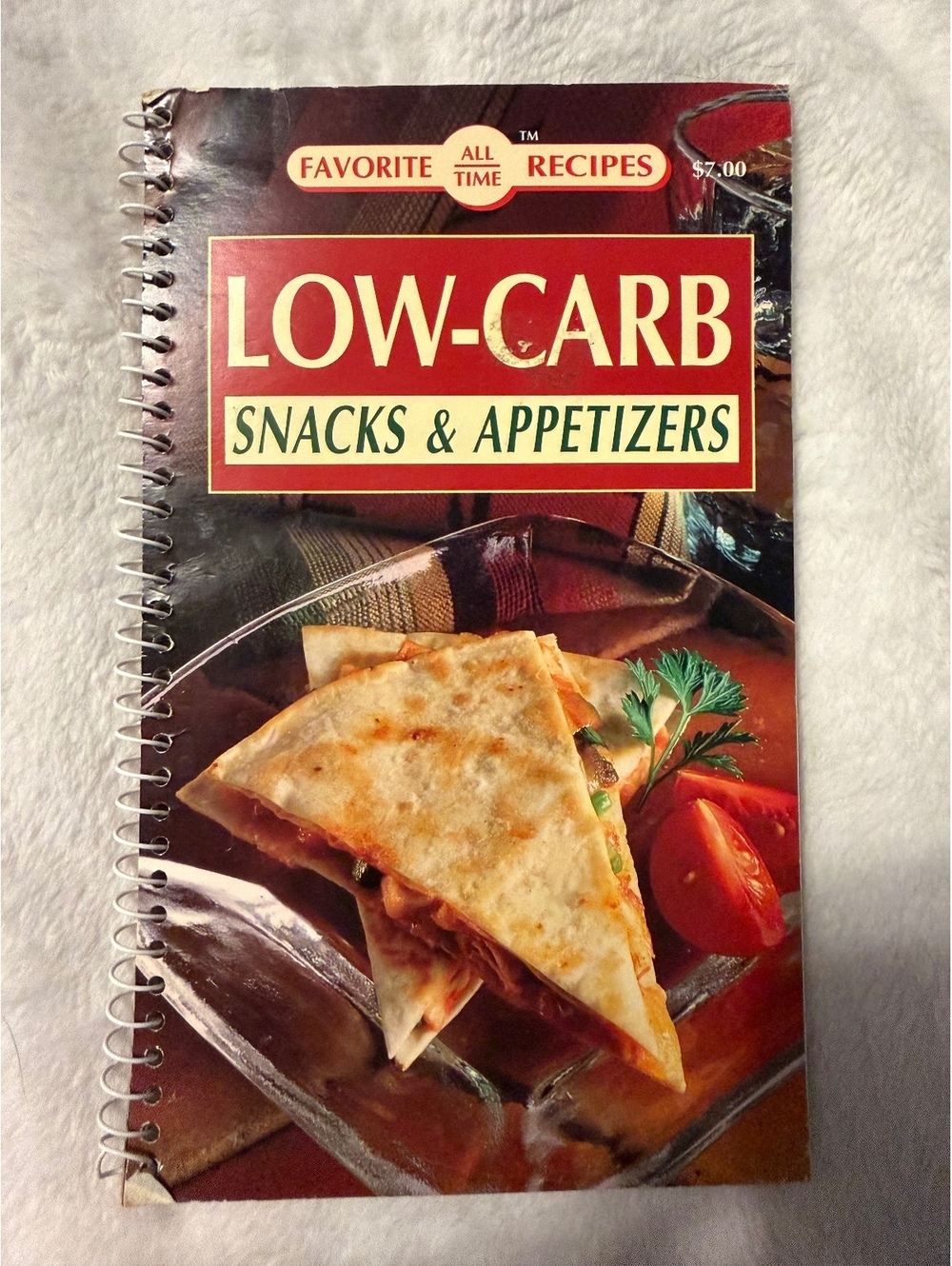 Favorite All Time Recipes Low-Carb Snacks & Appetizers Cookbook